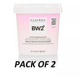 Clairol Bw2 Tub Powder Lightener Extra-Strength, 8oz - Pack of 2