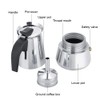 Duokon Stainless Steel Espresso Maker Portable Camping Travel 100ml