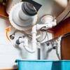 0.63" Outer Diameter Flange Water Pipe Cover Decoration White Pipe