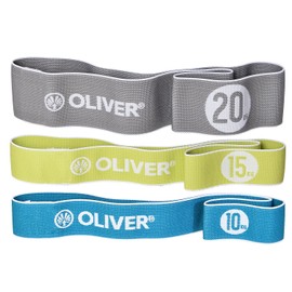 OLIVER Tex-O Resistance Band 3 Resistances Medium/Strong/X-Strong Booty Band Set