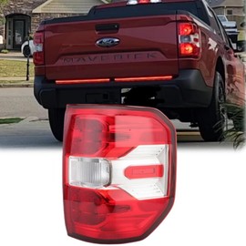 TULALUX Halogen Tail light Compatible With FORD MAVERICK/MAVERICK HYBRID 2022 2023 2024;Rear Lamps; No Bulbs; OE Repalcement ;1 pcs (Right Passenger Side)