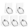 [5 pieces] Smartphone Ring, Transparent, Thin, Holding Ring, Bunker Ring,