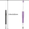 BLUE Ink Five Individual Ink Refills for Beadable Pens -