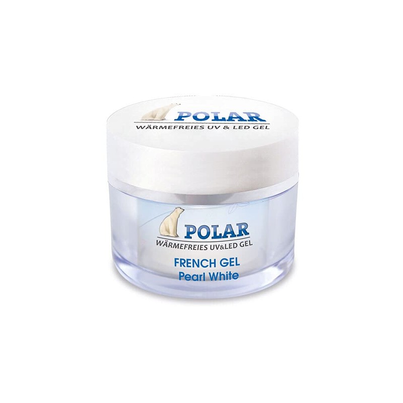 French Gel Polar Pearl White 25 ml