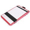 Golf Scorecard Holder PU Leather Scoring Book Golf Score Card