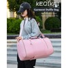 Rolling Garment Bag for Travel, 3-in-1 Convertible Carry On Garment