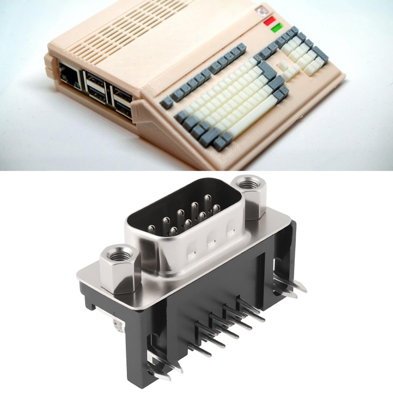 SG Store 4pcs 9 Pin D-Sub Female Compatible with Commodore