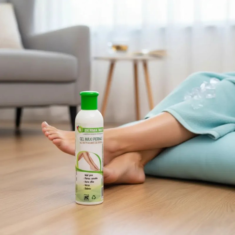 Derma Max Laboratorios De México - Gel Maxipiernas Refrescante -