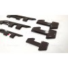 Auto 5PC Grill Door Rear Gloss Black AT4 Sierra OVERLAY