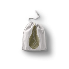 Le Jardin du Lin Bedruckte Baumwoll Taschen mit Kordelzug, Einkaufstasche, Beutel, Stoffsack, Stofftasche, Gemüsesack, Wiederverwendbare, Umweltfreundlich, Mehrzweck, Faltbar, Größe: 30x40 Cm