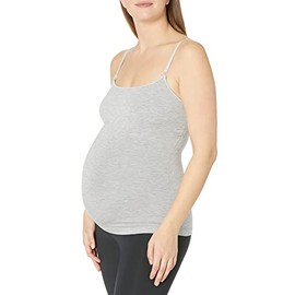 Cosabella Women's Talco Maternity Camisole, Heather Grey, Extra Large