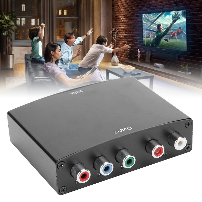 HD Video Converter HDMI to 5RCA RGB Color Difference Component
