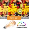 HESSION ST64 LED Edison Bulbs, 4W Equivalent 40W, Soft Light