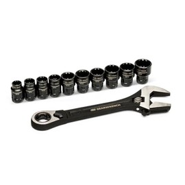 GEARWRENCH - Juego de llaves ajustables de paso a través de 11 piezas | GWPTAW8