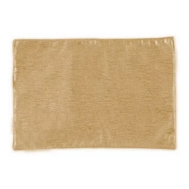 Vianney Juego 4 Manteles Individuales Brillos Oro Dorados Vianney