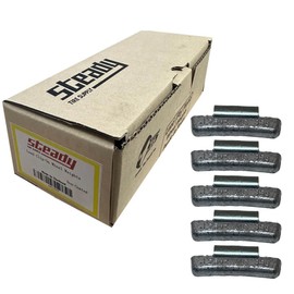 Tire Wheel Balancing Weights MC Type Uncoated Lead Clip On 1.25 oz 1-1/4 oz - 50 Pcs Bag