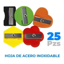 IKW Sacapuntas Escolar De Colores 25 Pz