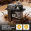HobbyPark Waterproof for TRX4M Servo 12kg High Torque Aluminum Coreless