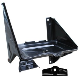 Keypart 67-72 Chevy/GMC C10 Truck Battery Tray Box & Hold Down with A/C *Premium Grade*