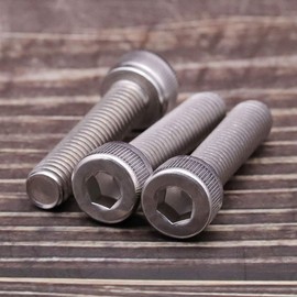 5/16-18 x 1" Socket Head Cap Screws, 304 Stainless Steel 18-8, Allen Hex Drive, Coarse Thread UNC, 20 PCS