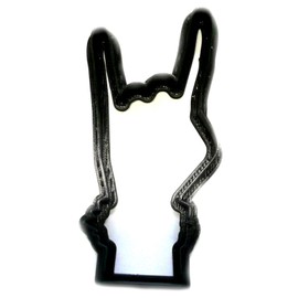 ROCK ON SIGN HAND SYMBOL GESTURE MUSIC SONG BAND ROCK N ROLL SPECIAL OCCASION COOKIE CUTTER BAKING TOOL USA PR2036