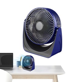 Quiet Desk Fan - Quiet Table Air Circulator Fans,Air Blower Portable Long Lasting Circulator Cooler for Bedroom Car Home Travel Indoor Outdoor