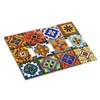 Mexican Talavera Ceramic Pattern 3 Gang Triple Toggle Light Switch