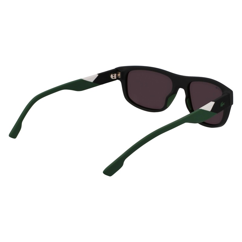 Lacoste Men's Sunglasses L6042S 002 Matte Black/Grey 55/17/145, 002 Matte