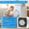 W10185981 Dryer Timer, WPW10185981 Dryer Timer Compatible with Whirlpool, Maytag,