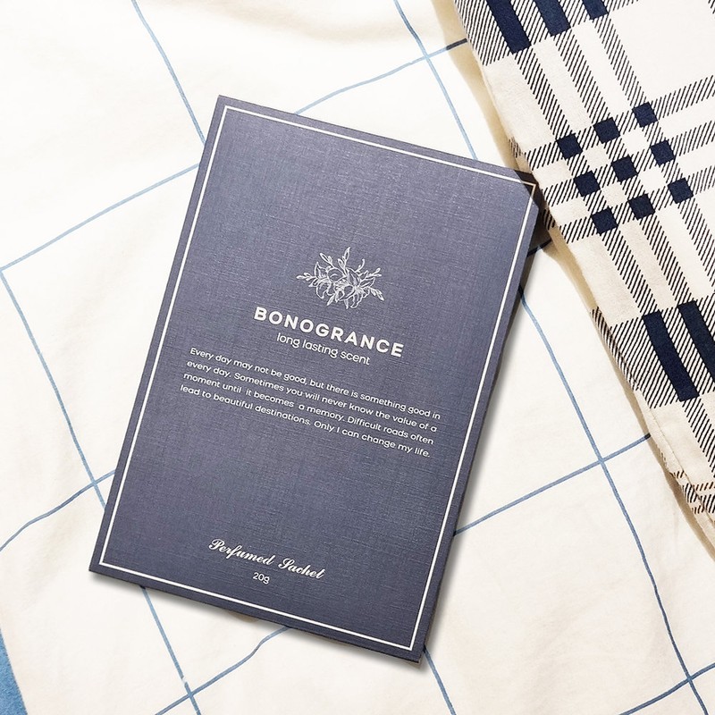 Bonogrance Wardrobe Freshener Deodorizer Sachet 20g 12 scents, Lime Basil