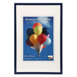* * * New Lifestyle Plastic Photo Frame * * *, blue, 20x30