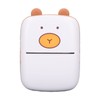 Portable Thermal Printer with 5 Roll Paper Bluetooth Portable Pocket