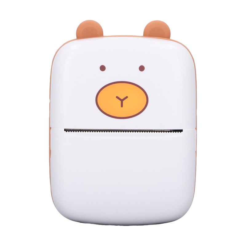 Portable Thermal Printer with 5 Roll Paper Bluetooth Portable Pocket