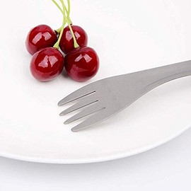 T&F Titan Spoon and Fork 2-in-1 Picnic or Camping and Party Accessories Spork Spoon Fork Cutlery Cutlery Only 18g 165mm (1)