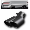 Stainless Steel Dual Exhaust Tip, 2.5" Inlet 2.4" Outlet Dual