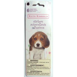 Sandy Lion Keith Kimberlin Stickers Dogs Puppies 72 pcs - NEW