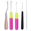 Crochet Hooks Set, 5 Different Sizes for Dreadlocks, Crochet Hooks,