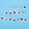 1298Pcs Wiggle Eyes con Autoadhesivo, 4-25mm Googly Wiggle Eyes Pegatinas
