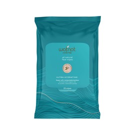 Wotnot Naturals All Natural Face Wipes Ultra-Hydrating x 25 Pack