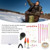 Mini Ice Fishing Rod Reel Combo Portable Ice Fishing Pole