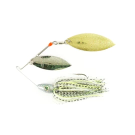 Nichols señuelos pulsador escama de Metal Doble Sauce spinnerbait, Bombshell Bass, 3/4-Ounce