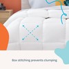 LINENSPA White Down Alternative Comforter and Duvet Insert - All-Season