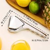 FoldFlat Lemon Squeezer, Lime Squeezer, Max Extraction Compact Hand Juicer