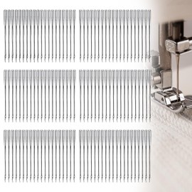 120pcs Sewing Machine Needles Set,Universal Sewing Needles as Sewing Machine Supplies,Compatible for Singer/Brother/Janome,20 per 6 Size (65/9, 75/11, 80/12, 90/14, 100/16, 110/18)