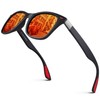 Gqueen Unisex Polarised Sunglasses - Classic Retro Glasses for Men