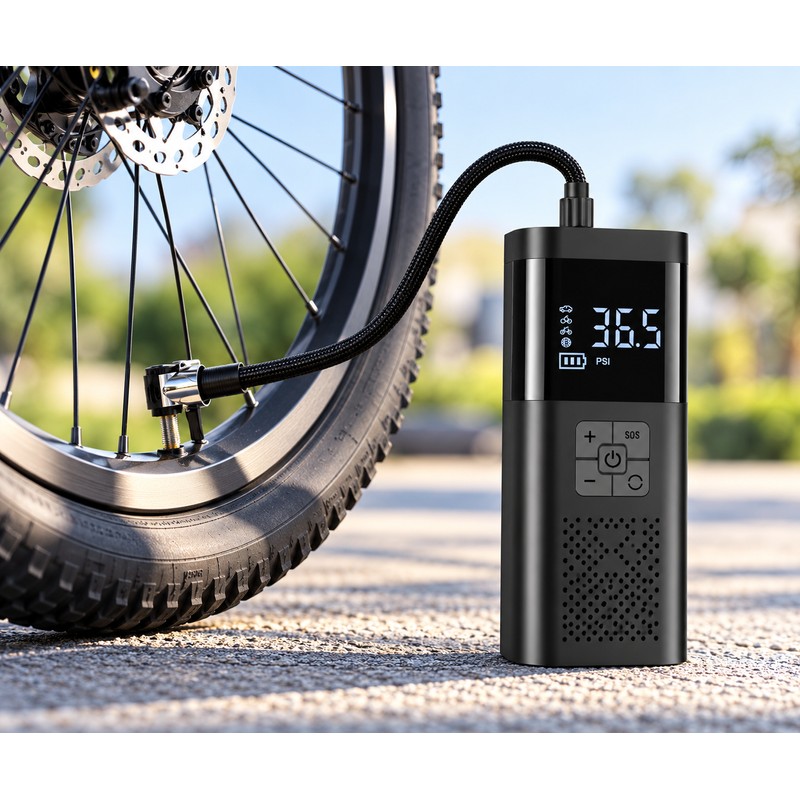Cordless Tire Inflator for Vehicle Tires – 150 PSI Digital