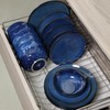 Vicrays 12-Piece Ceramic Dinnerware Set, Dinner Plates, Salad Plates &