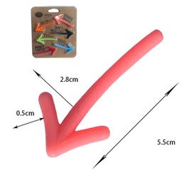 6PCS Colorful Arrow Magnets, Strong Decorative Funny Refrigerator Magnets for Whiteboard, Magnetic Boards, Cabinets, Lockers, Lovely Magnetic Stickers for Home Decor & Gift (A)