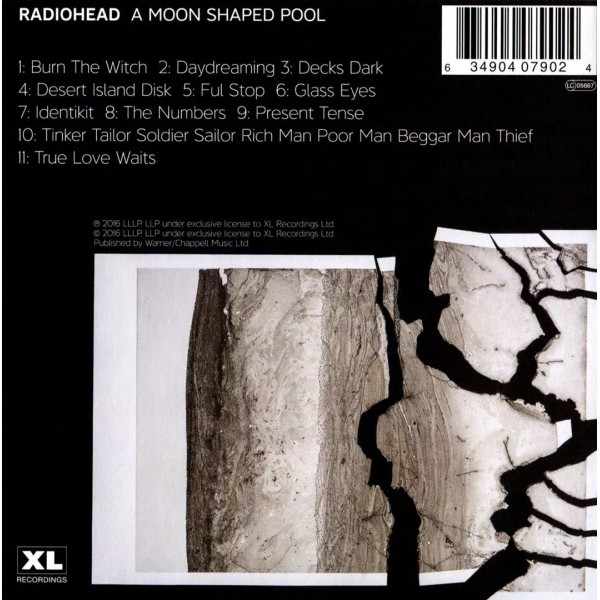 RADIOHEAD MOON SHAPED POOL NEW CD