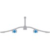 WEDO 0525235 Aluminium Ruler 30 cm with Handle for Right